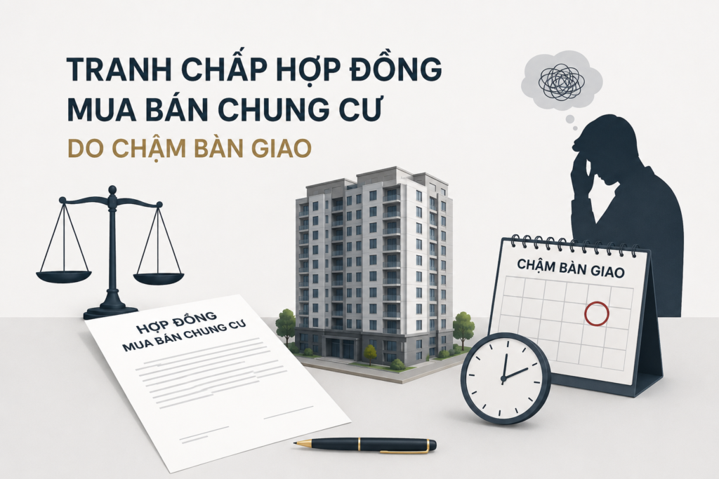 Tranh chấp hợp đồng mua bán căn hộ chung cư